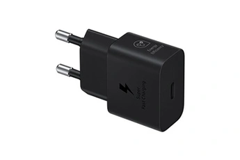 Chargeur secteur RAPIDE 25W, Port USB Type C Noir Bon état Samsung reconditionné disponible sur Darty