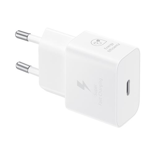 Acheter Chargeur secteur rapide Samsung EP-T2510 pour Smartphone et Tablette 25 W Blanc État correct - 22,99 € | Dero Chargeur secteur rapide Samsung EP-T2510 pour Smartphone et Tablette 25 W Blanc État correct Samsung reconditionné disponible sur Fnac | Dero