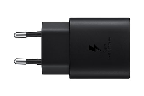 Chargeur secteur Samsung EP-TA800 25 W Noir État correct Samsung reconditionné disponible sur Fnac