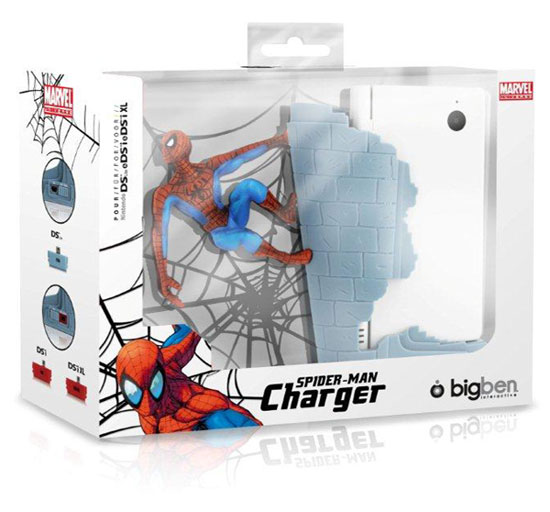 Chargeur secteur Spiderman Bigben pour DS Lite, DSi et DSi XL État correct reconditionné disponible sur Fnac