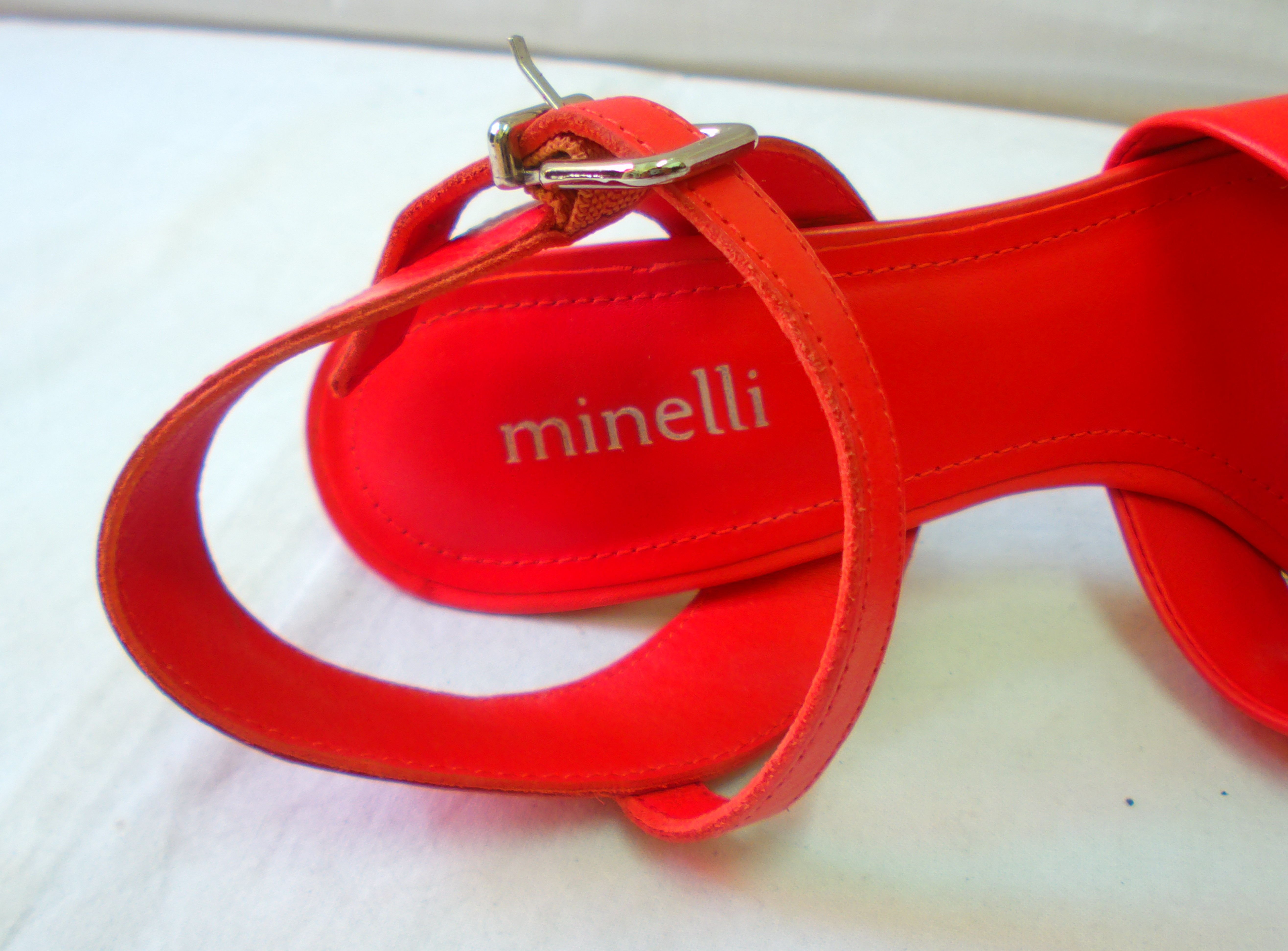 Voir photo 6 de Chaussures à talon MINELLI, rouge, pointure 38 Chaussures à talon MINELLI, rouge, pointure 38 Très bon état reconditionné photo 6