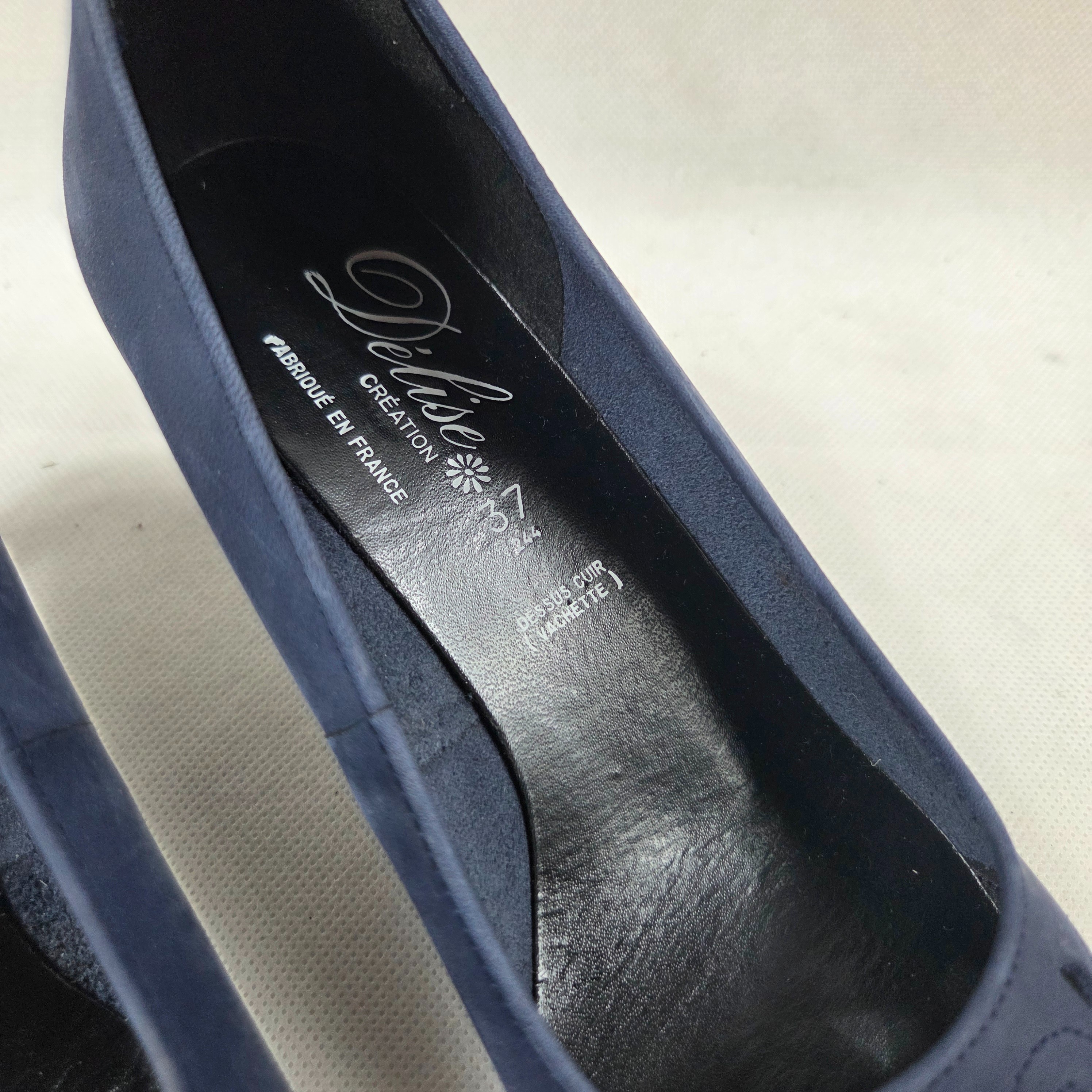 Voir photo 5 de Chaussures bleues Delise Creation Chaussures bleues Delise Creation Très bon état reconditionné photo 5