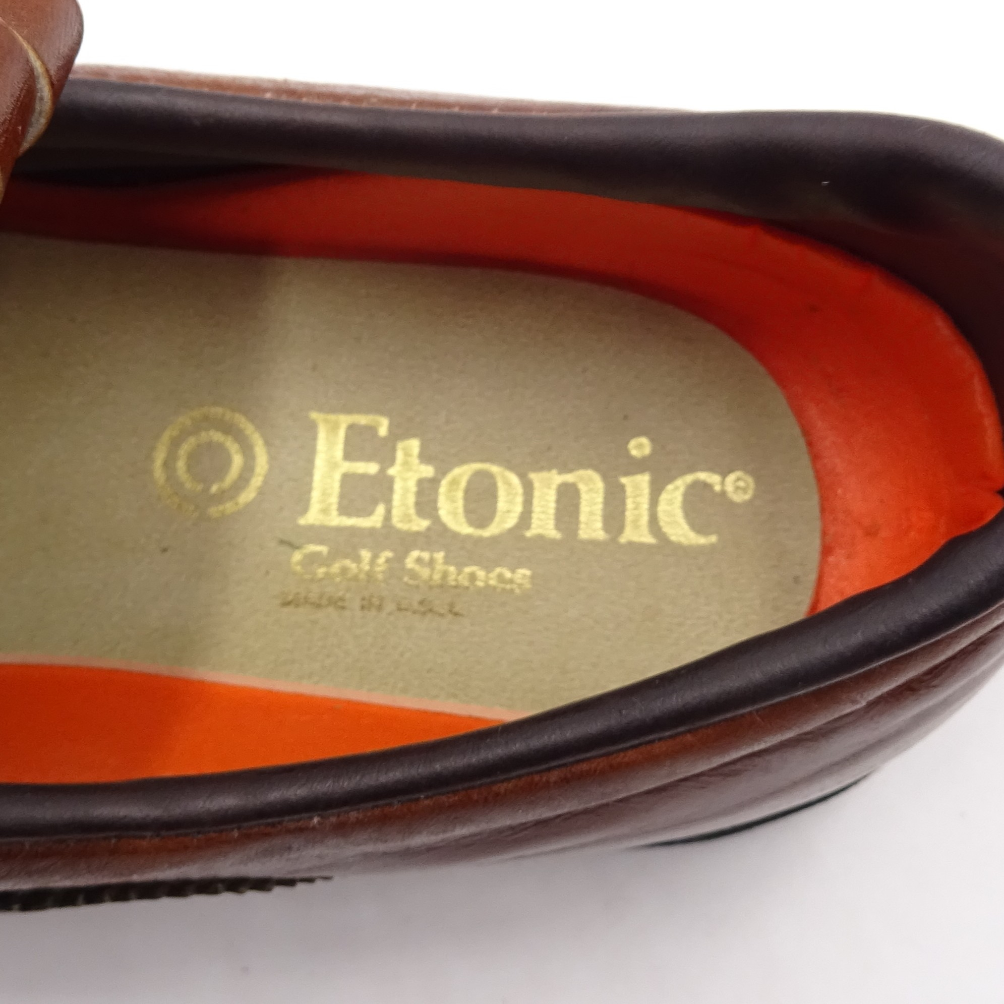 Voir photo 2 de Chaussures de golf en cuir ETONIC Chaussures de golf en cuir ETONIC Bon état reconditionné photo 2