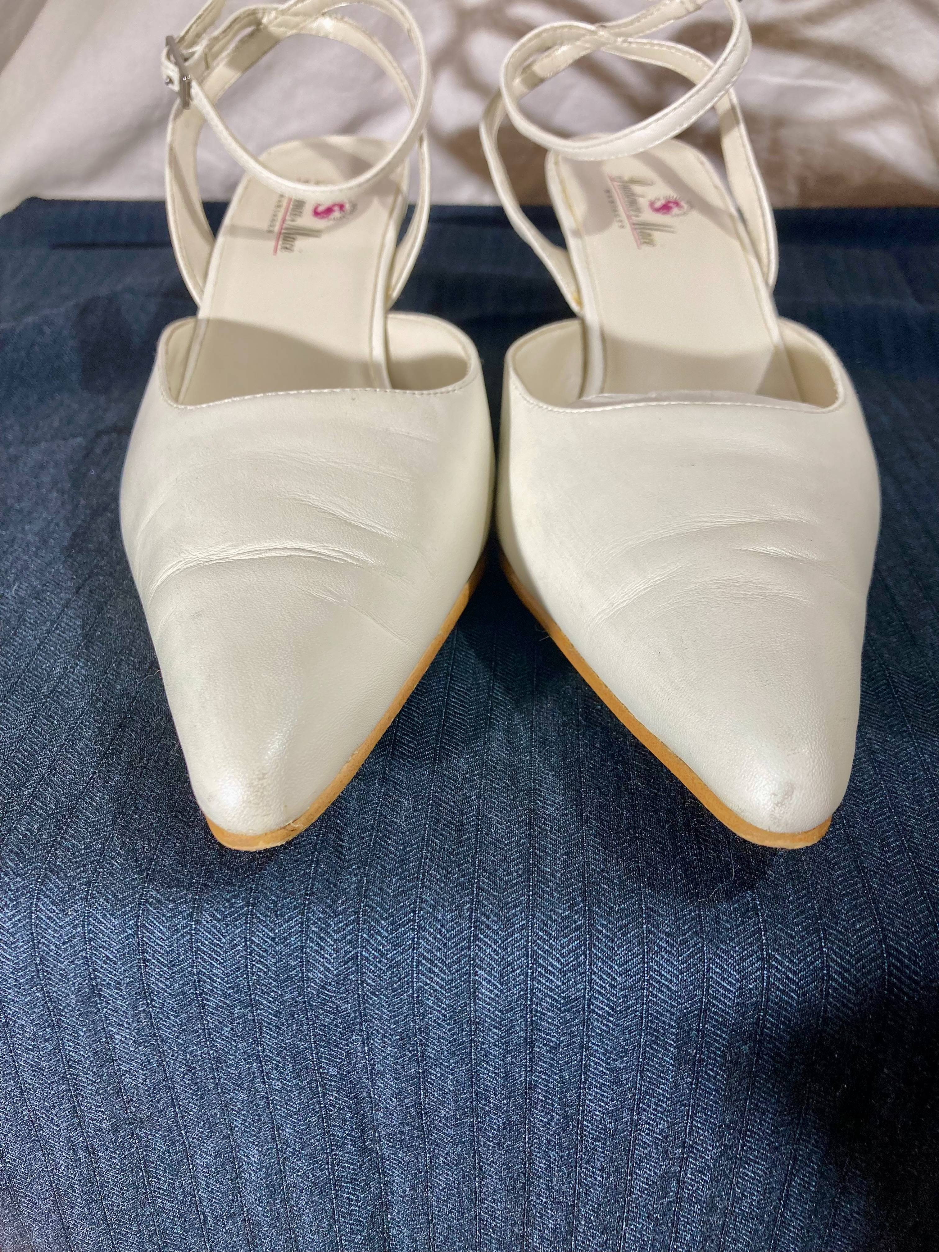 Voir photo 5 de Chaussures de mariage Prudence Macé P.41 Chaussures de mariage Prudence Macé P.41 Très bon état reconditionné photo 5