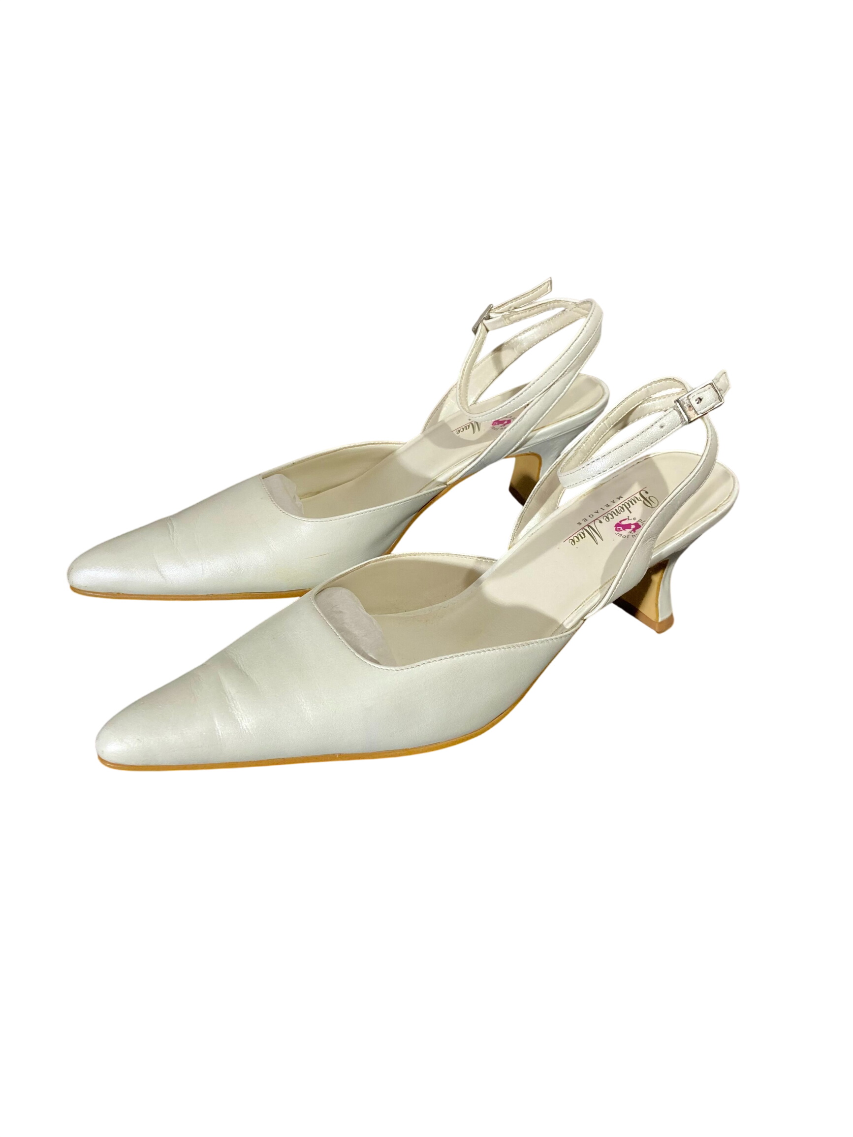 Chaussures de mariage Prudence Macé P.41 Très bon état - 12,00 € Chaussures de mariage Prudence Macé P.41 Très bon état reconditionné disponible sur Label Emmaüs
