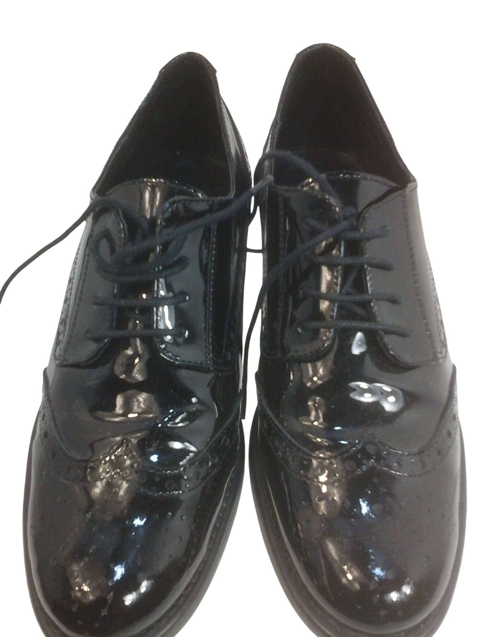 Voir photo 2 de Chaussures derbies cuir verni noir BETTY London Codeux Chaussures derbies cuir verni noir BETTY London Codeux Très bon état reconditionné photo 2