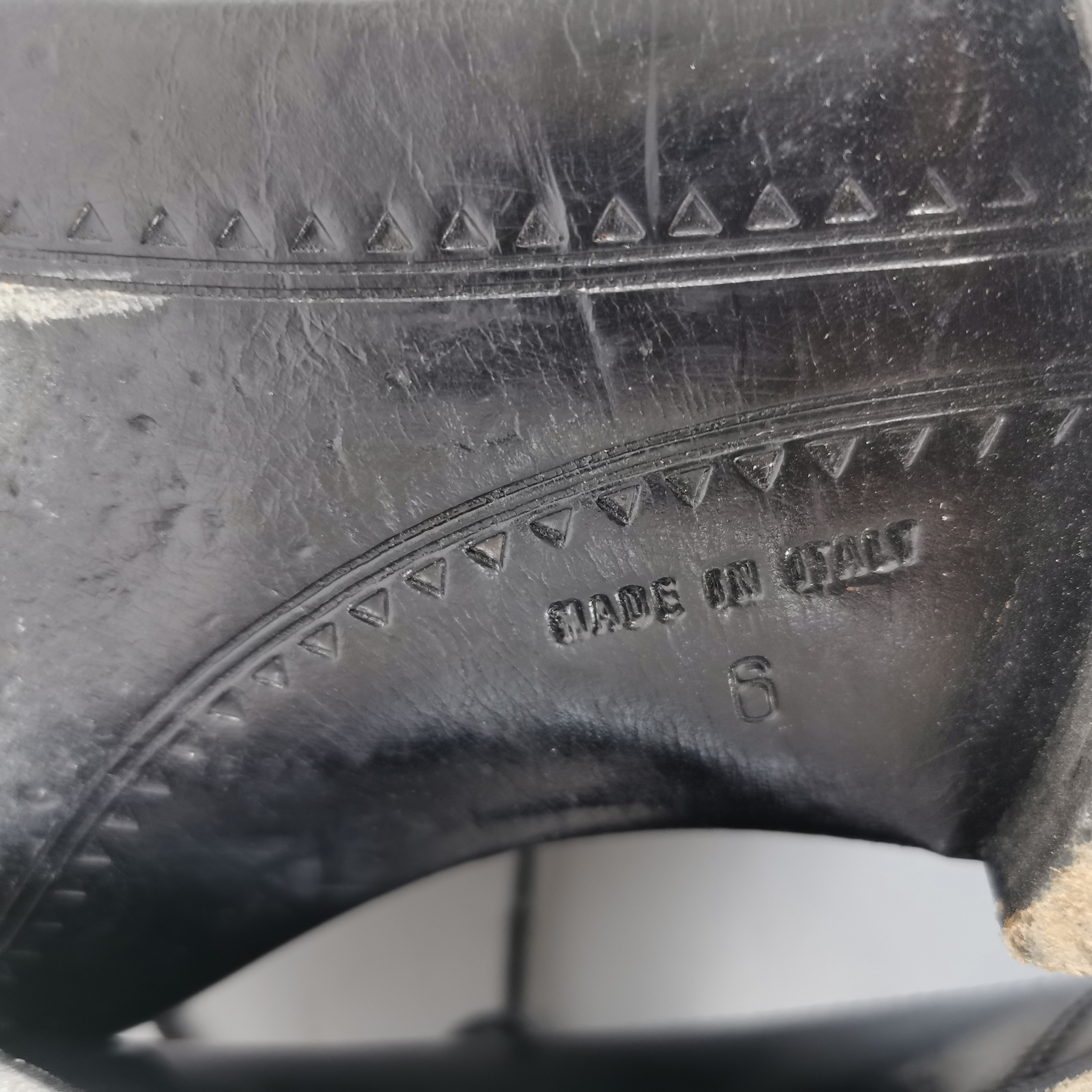 Voir photo 6 de Chaussures derby en cuir – Dolce & Gabbana – Taille 40 (FR) – Noir Chaussures derby en cuir – Dolce & Gabbana – Taille 40 (FR) – Noir Bon état reconditionné photo 6