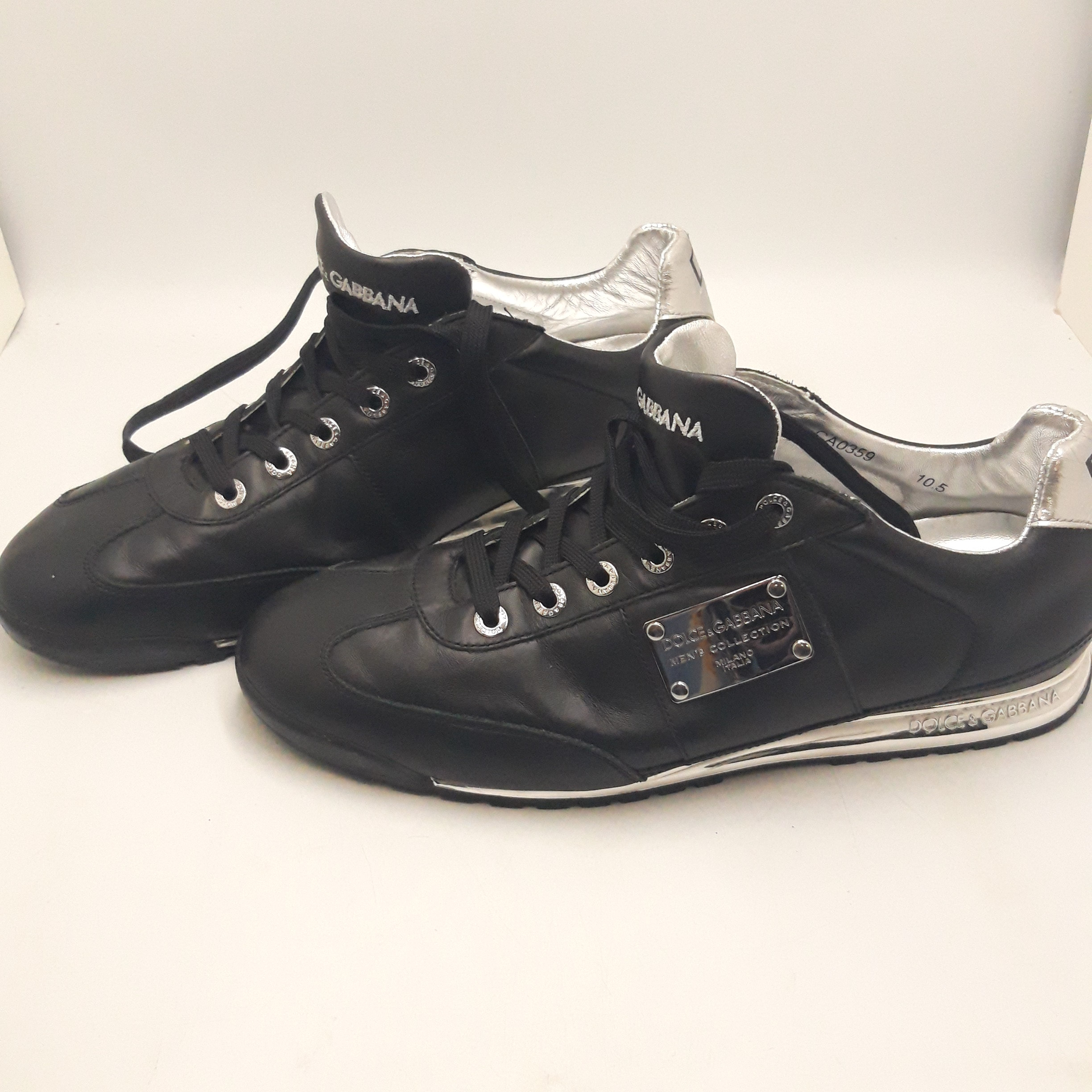 Voir photo 4 de Chaussures Dolce & Gabbana de couleur noire pour homme, pointure 44 (10.5) Chaussures Dolce & Gabbana de couleur noire pour homme, pointure 44 (10.5) reconditionné photo 4