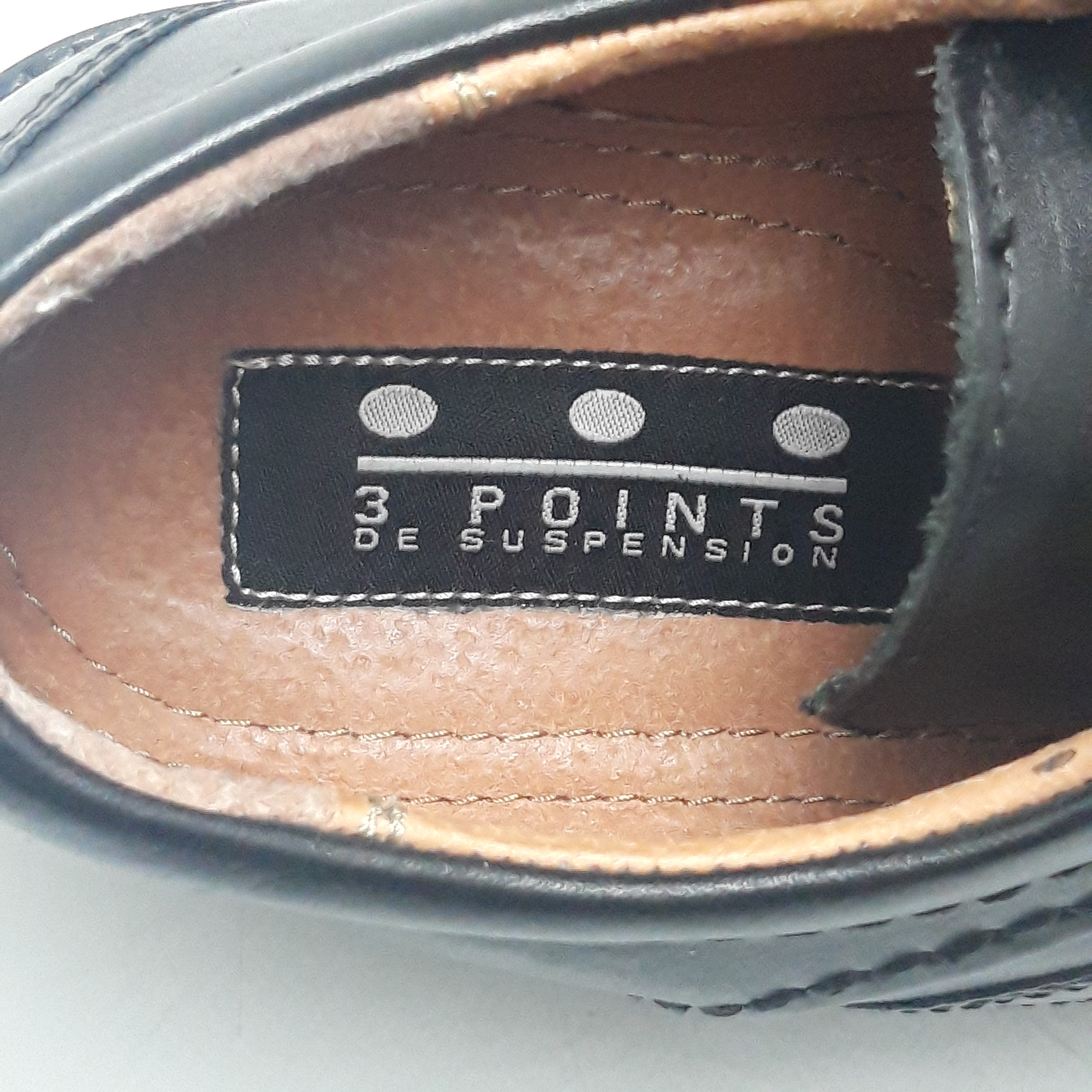 Voir photo 4 de Chaussures homme en cuir 3 Points de Suspension Comfort & Flex pointure 44 Chaussures homme en cuir 3 Points de Suspension Comfort & Flex pointure 44 Bon état reconditionné photo 4