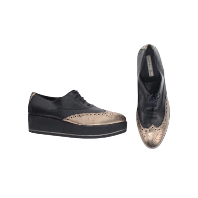 Chaussures noires imprimées - Femme - Tosca Blu - Pointure 38 Très bon état - 13,23 € Chaussures noires imprimées - Femme - Tosca Blu - Pointure 38 Très bon état reconditionné disponible sur Label Emmaüs