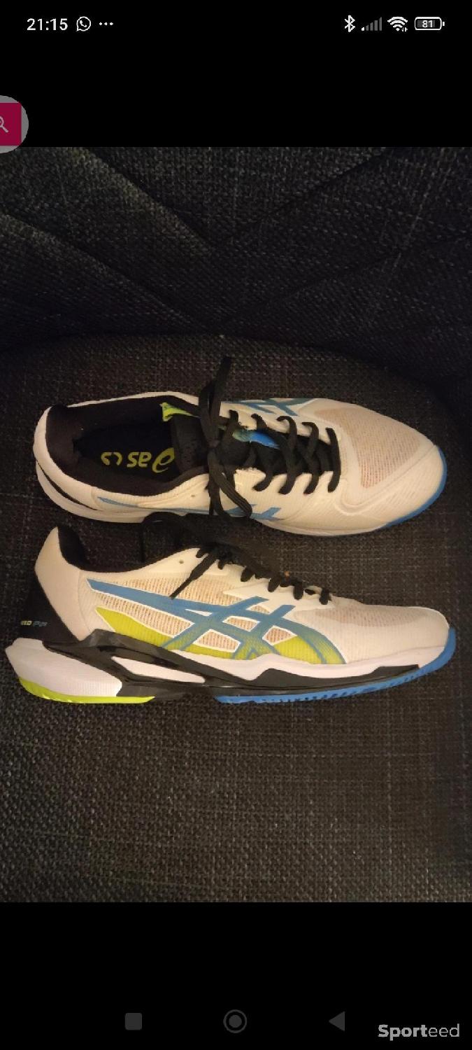 Chaussures tennis / padel haut de gamme All court Asics Solution Speed FF 3 - Taille 40 Occasion Asics reconditionné disponible sur Sporteed | Dero