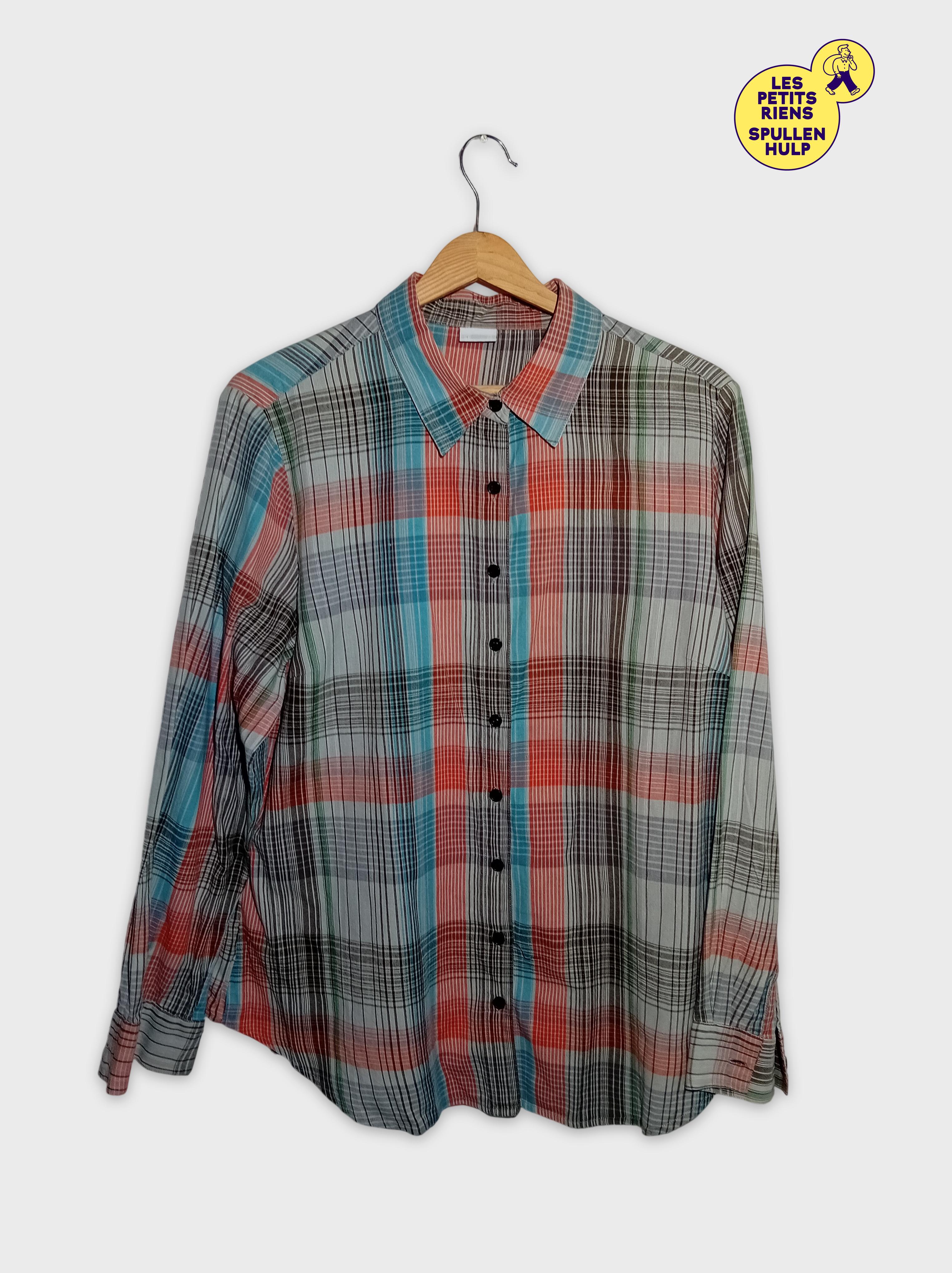 Voir photo 2 de Chemise À Carreaux Multicolore Coton Manches Longues Xxl Femme (T4459) Chemise À Carreaux Multicolore Coton Manches Longues Xxl Femme (T4459) Très bon état reconditionné photo 2