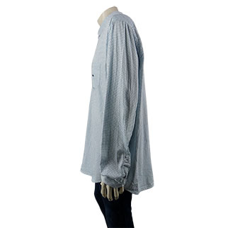 Voir photo 3 de Chemise blanche imprimée à manches longues - Homme - Dario Beltram - Taille 48 Chemise blanche imprimée à manches longues - Homme - Dario Beltram - Taille 48 Très bon état reconditionné photo 3
