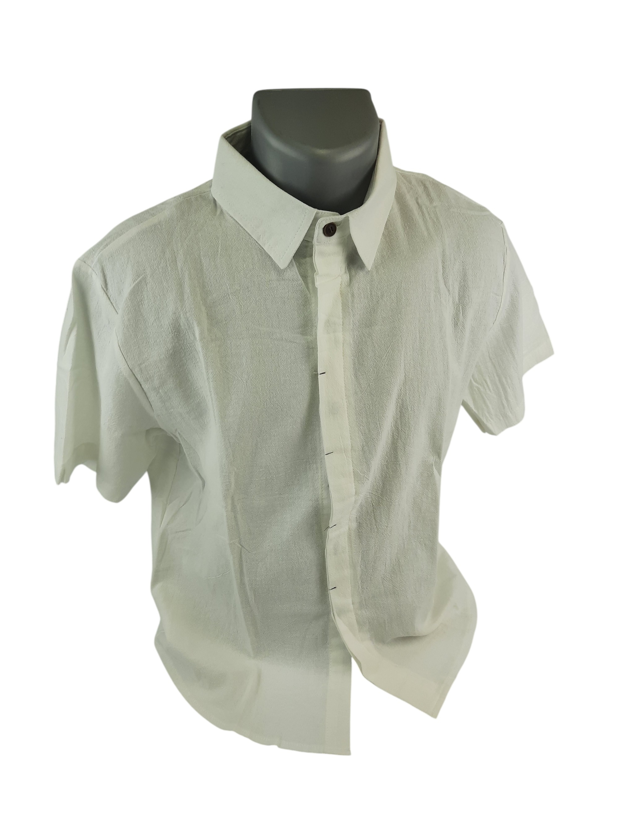 Voir photo 2 de Chemise blanche-manche courtes - taille 3 Chemise blanche-manche courtes - taille 3 Bon état reconditionné photo 2