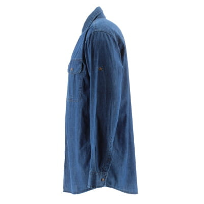 Voir photo 3 de Chemise bleue - homme - L'homme Moderne - taille M Chemise bleue - homme - L'homme Moderne - taille M Très bon état reconditionné photo 3
