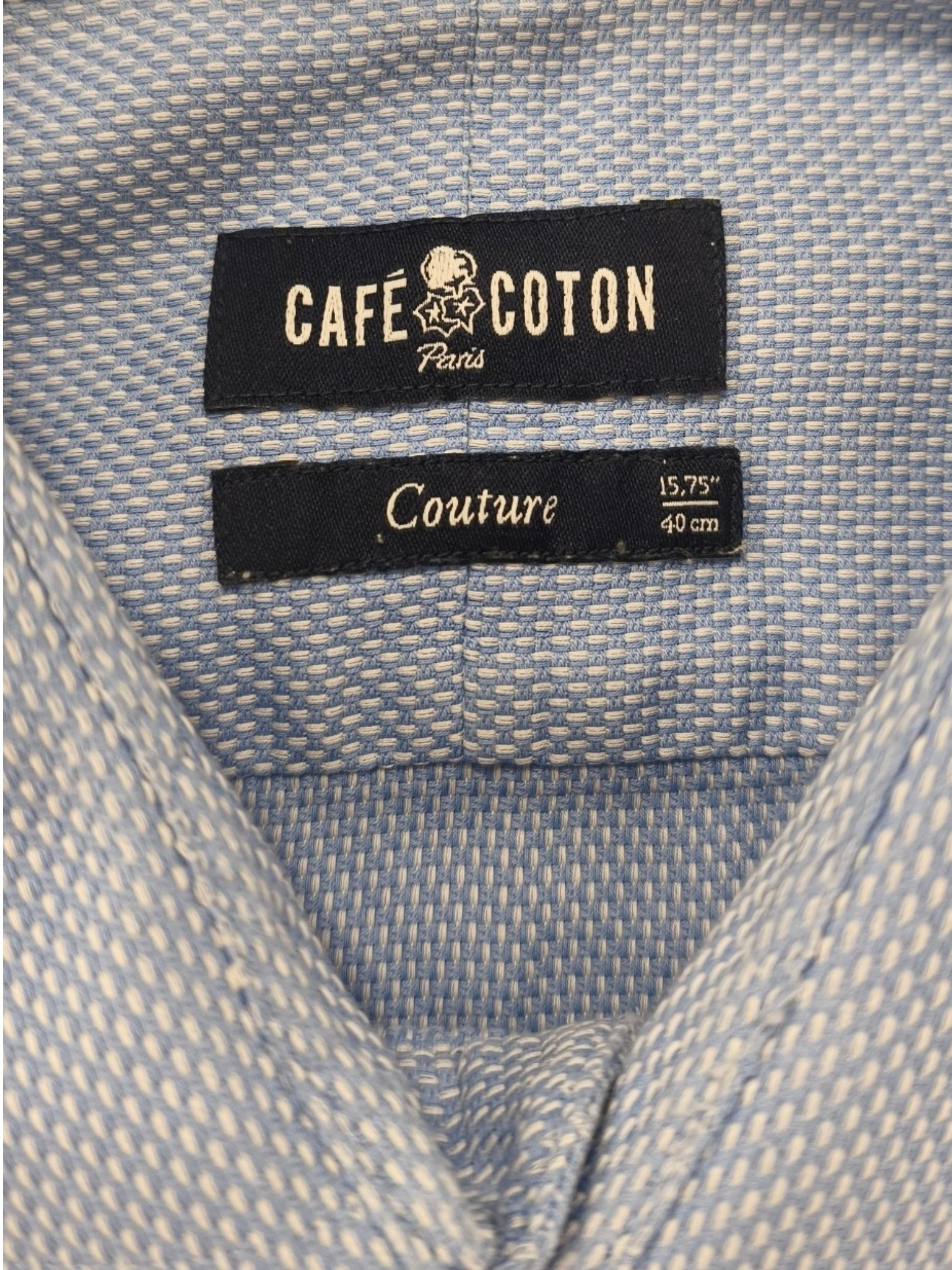 Voir photo 5 de Chemise - Café coton - Taille 42 Chemise - Café coton - Taille 42 Très bon état reconditionné photo 5