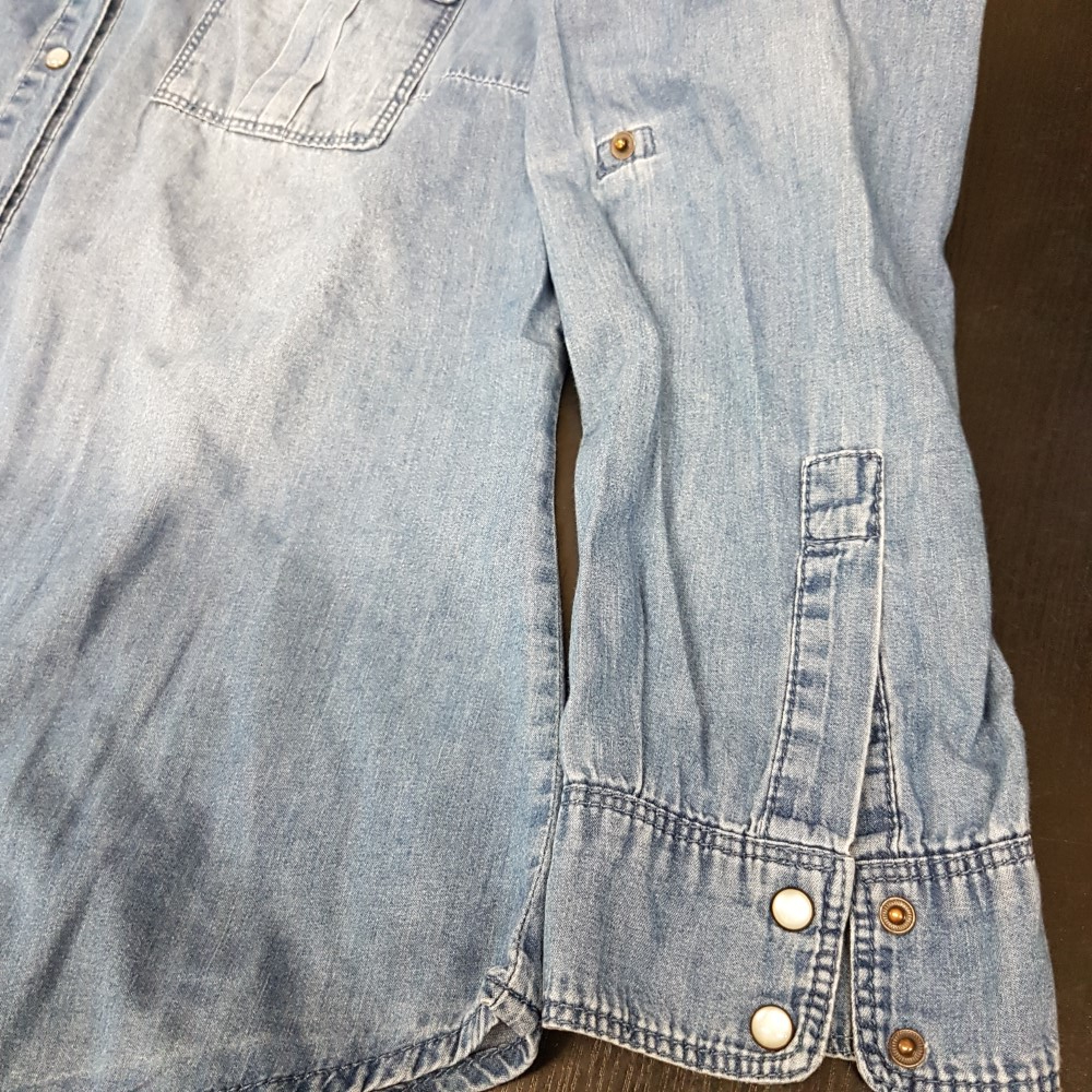 Voir photo 7 de Chemise en Jean délavé - PROMOD - Taille 40 Chemise en Jean délavé - PROMOD - Taille 40 Très bon état reconditionné photo 7