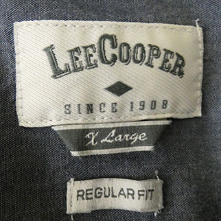 Voir photo 5 de Chemise grise - Homme - Lee Cooper - Taille L Chemise grise - Homme - Lee Cooper - Taille L Très bon état reconditionné photo 5