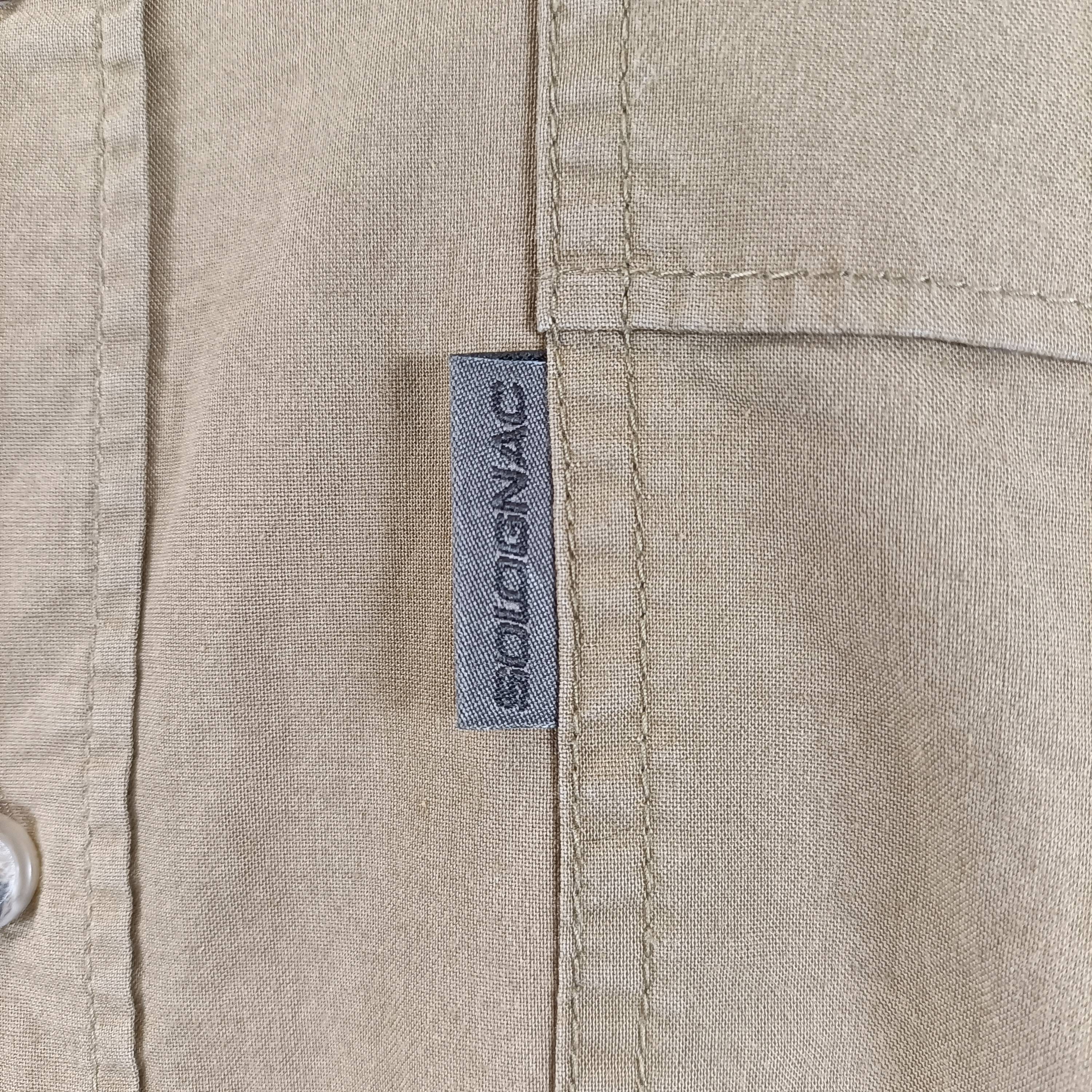 Voir photo 8 de Chemise homme camel Solognac coton manches courtes grande taille Chemise homme camel Solognac coton manches courtes grande taille Parfait état reconditionné photo 8