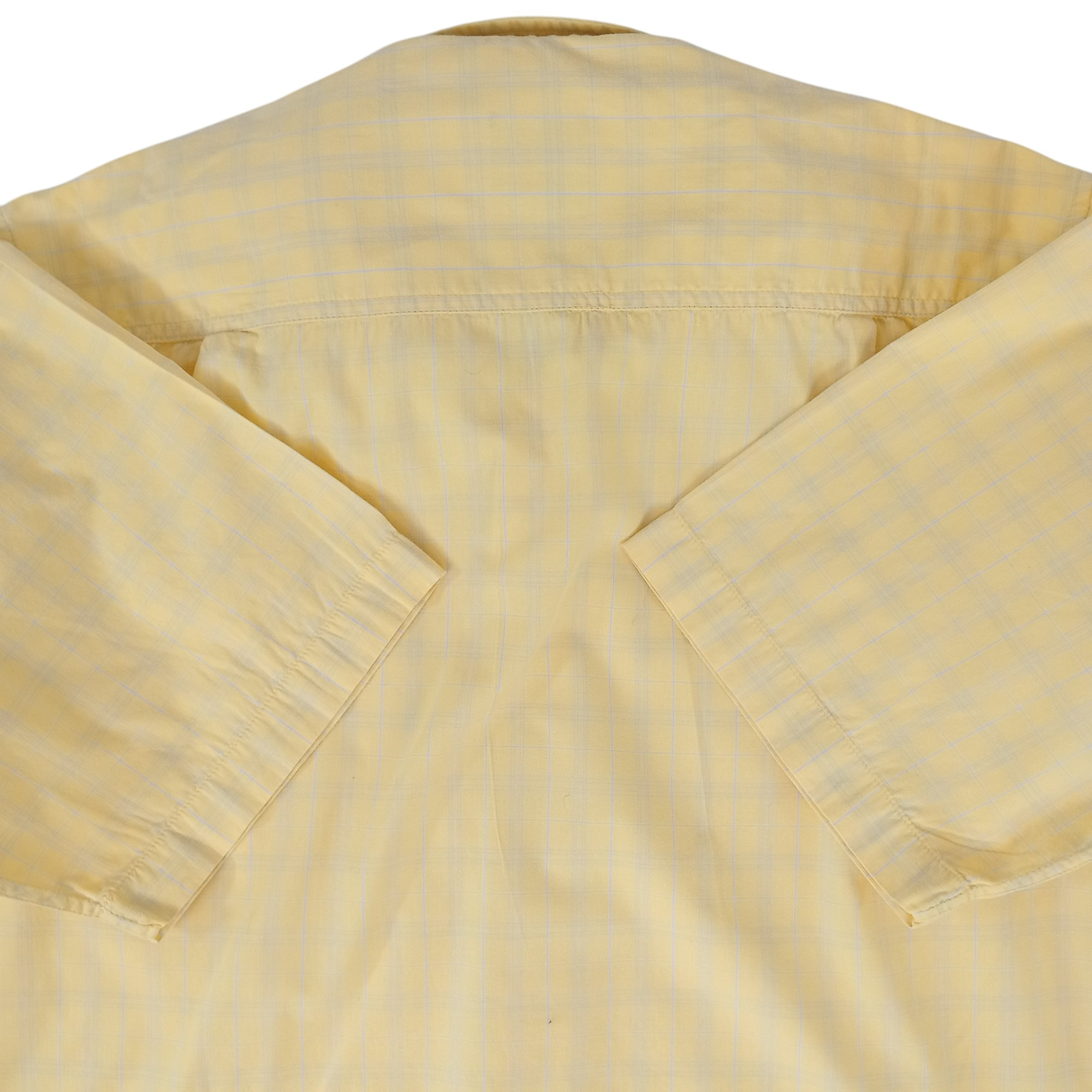 Voir photo 4 de Chemise - homme - marque Aigle - manches courtes - carreaux - couleur jaune - taille S (38) Chemise - homme - marque Aigle - manches courtes - carreaux - couleur jaune - taille S (38) Très bon état reconditionné photo 4