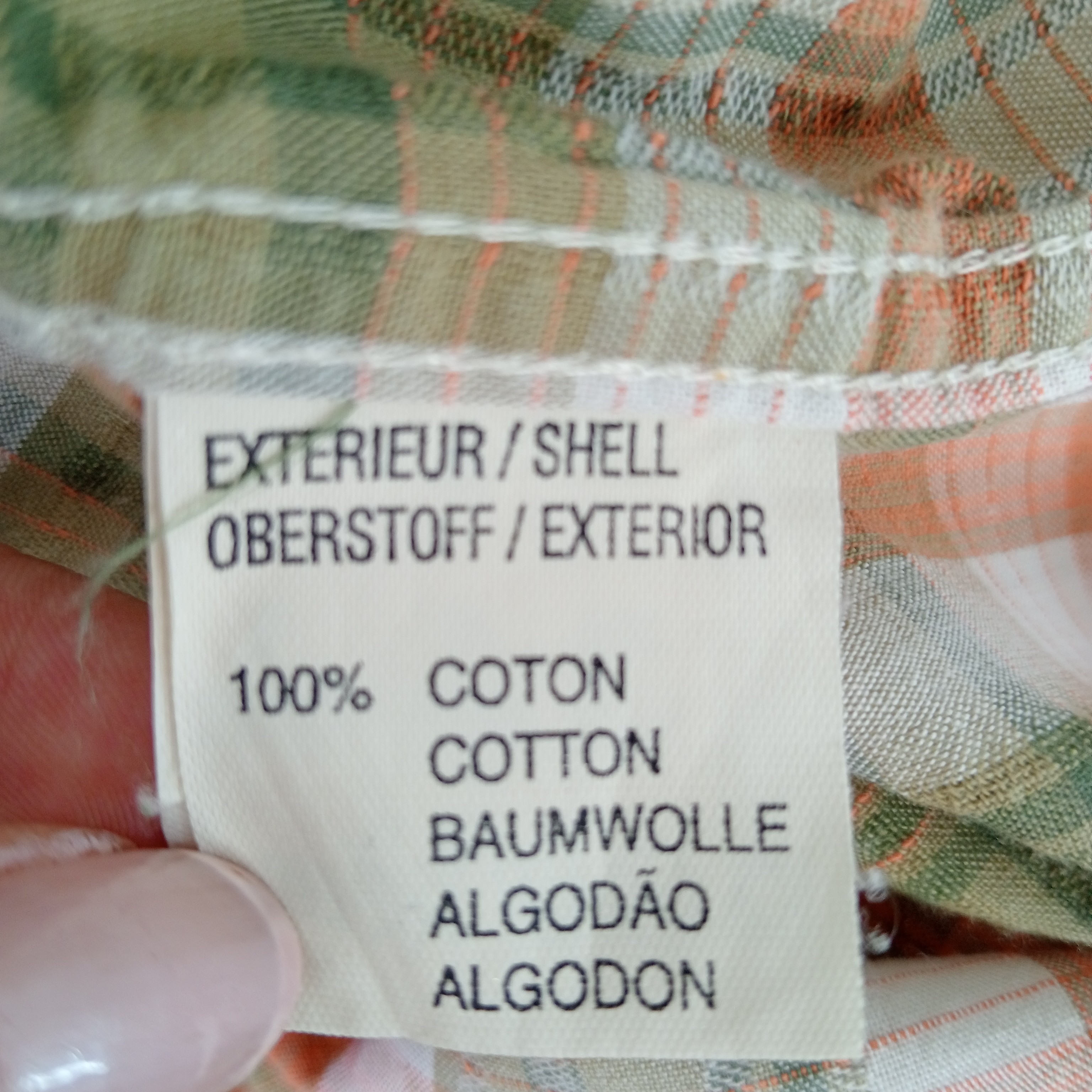 Voir photo 7 de Chemise - homme -marque Aigle - manches courtes - couleur marron citrouille et vert - taille M (40) Chemise - homme -marque Aigle - manches courtes - couleur marron citrouille et vert - taille M (40) Très bon état reconditionné photo 7