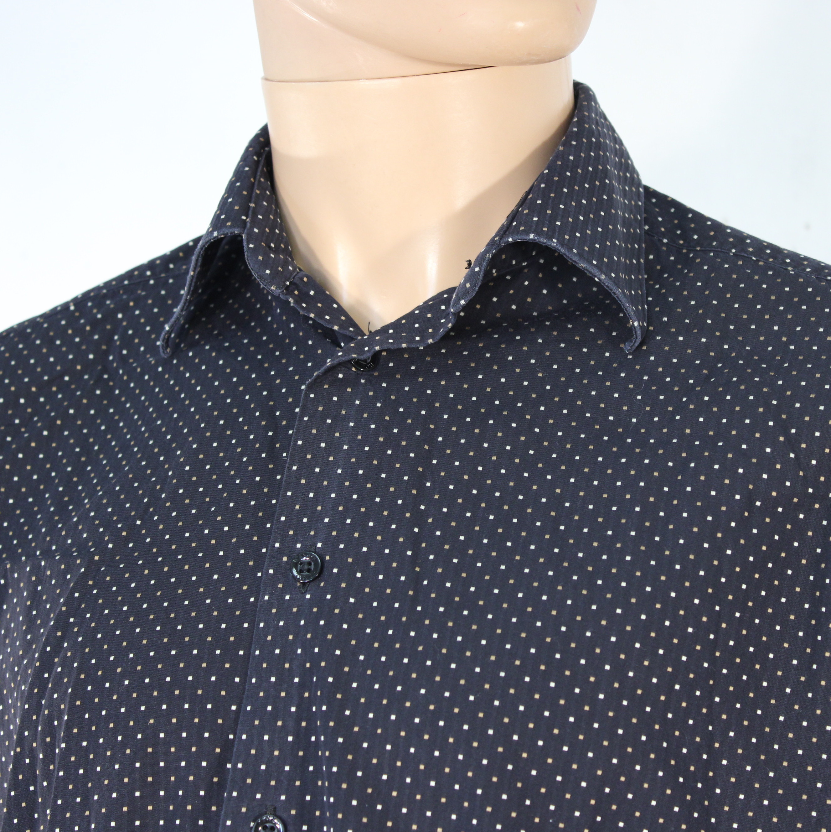 Voir photo 2 de Chemise Homme Noir KENZO Taille Estimée M Chemise Homme Noir KENZO Taille Estimée M Bon état reconditionné photo 2