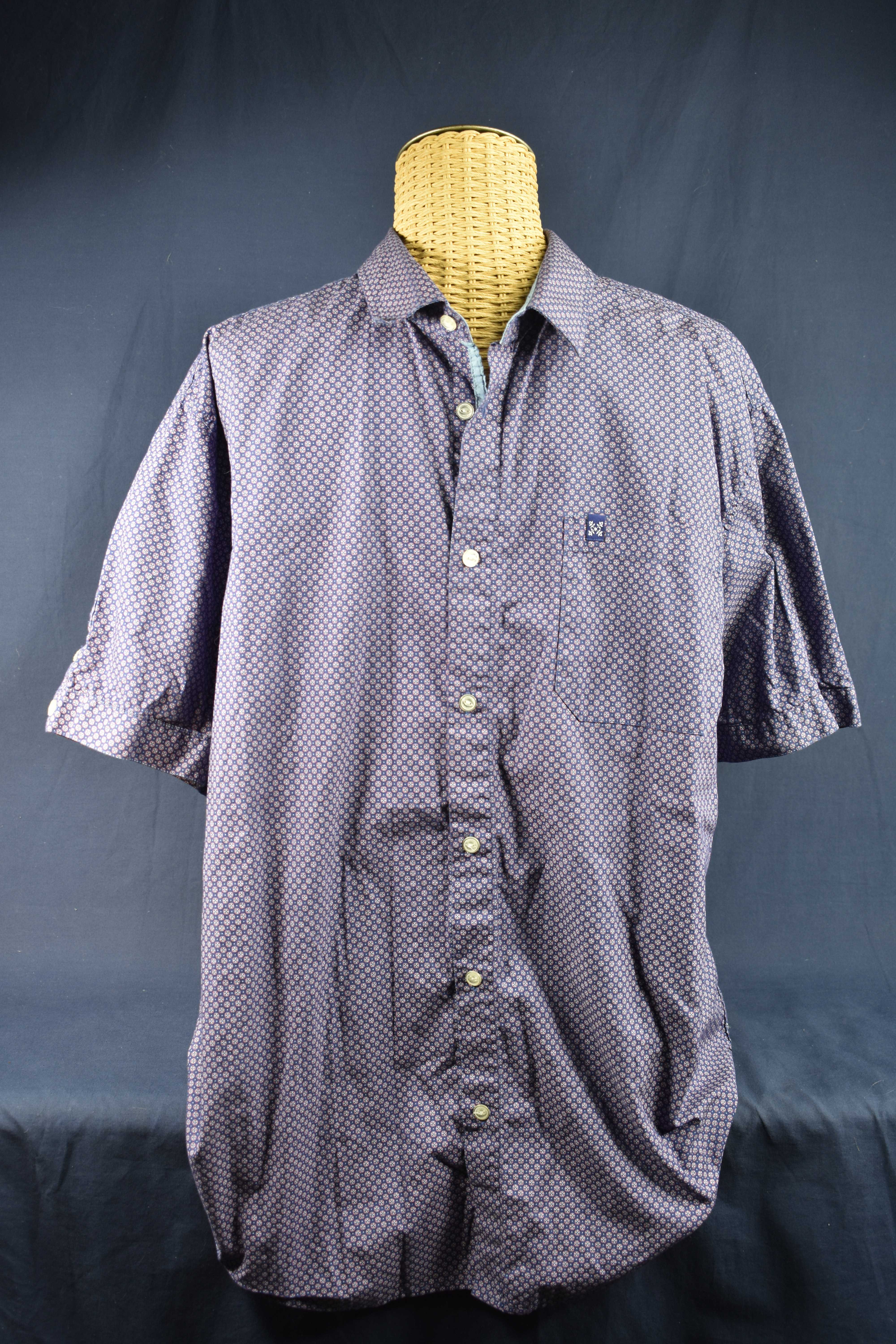 Voir photo 4 de Chemise homme OXBOW Mérignac France, mauve, taille XXL, manches courtes 100 % coton à fins motifs. Chemise homme OXBOW Mérignac France, mauve, taille XXL, manches courtes 100 % coton à fins motifs. Très bon état reconditionné photo 4