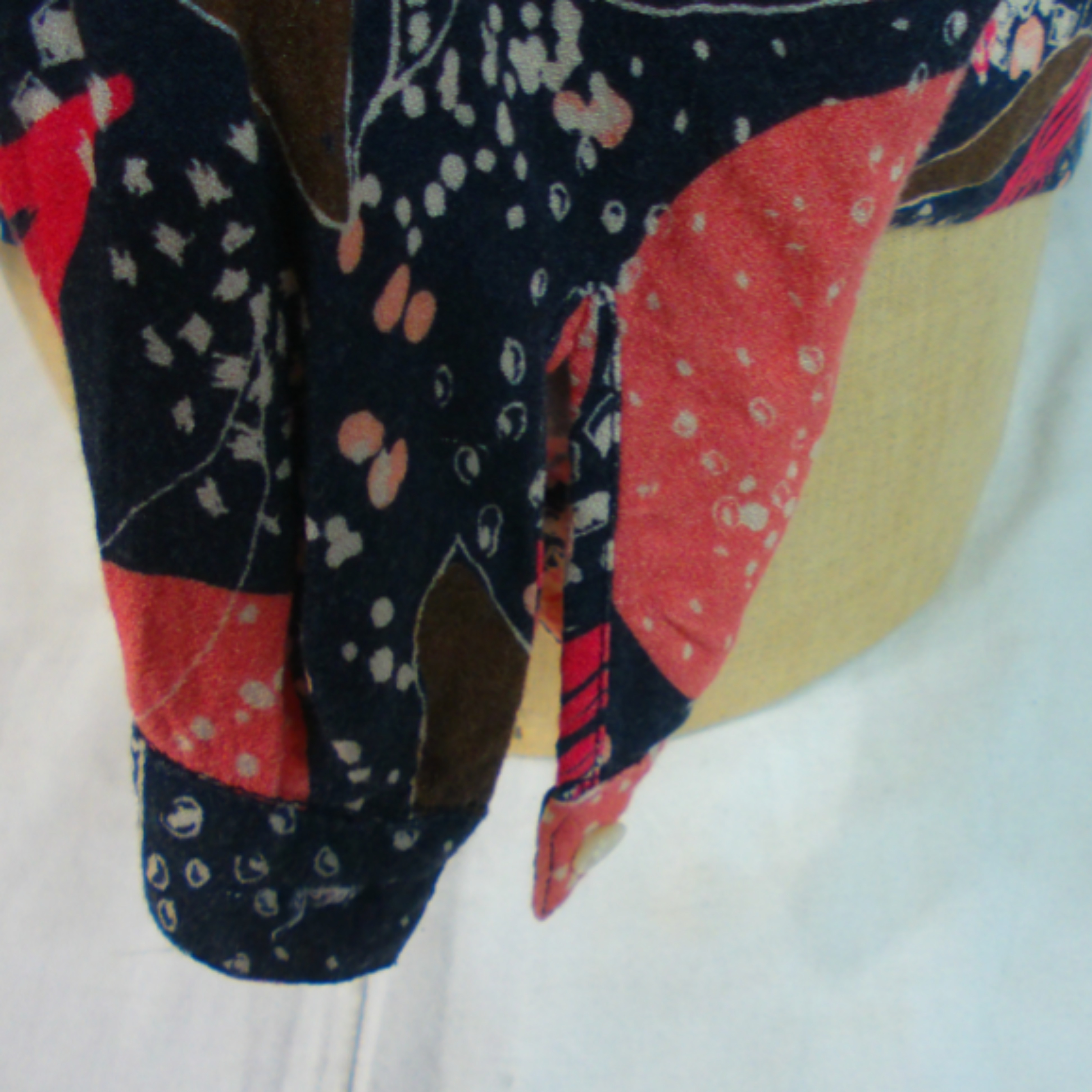 Voir photo 11 de Chemisier MAT DE MISAINE, motifs bleus, rose et blanc, taille 40 Chemisier MAT DE MISAINE, motifs bleus, rose et blanc, taille 40 Bon état reconditionné photo 11