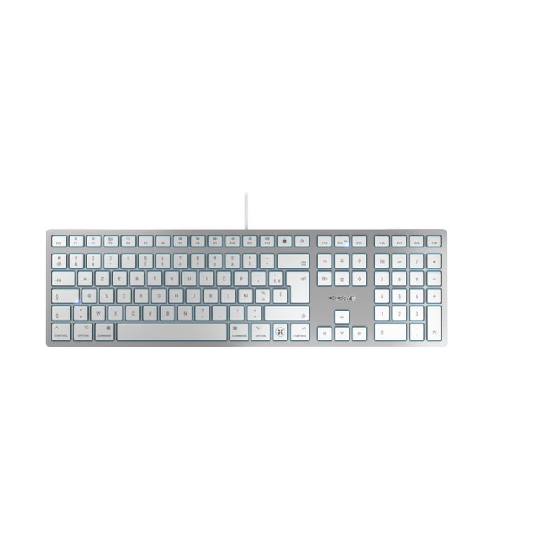 CHERRY KC 6000C FOR MAC clavier Universel USB AZERTY Français Argent - Excellent état Parfait état - 12,86 € CHERRY KC 6000C FOR MAC clavier Universel USB AZERTY Français Argent - Excellent état Parfait état N/A reconditionné disponible sur Pixmania