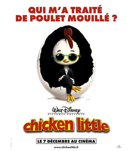 Chicken Little AFFICHE CINEMA ORIGINALE État correct N/A reconditionné disponible sur Fnac