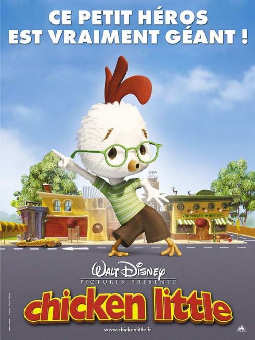Chicken Little AFFICHE CINEMA ORIGINALE État correct N/A reconditionné disponible sur Fnac