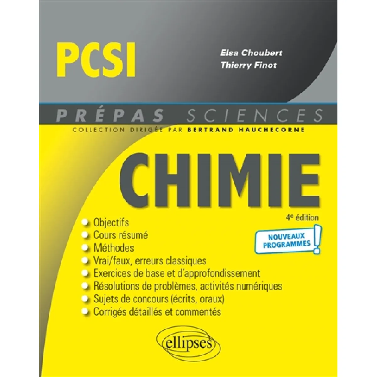 Acheter Chimie PCSI : nouveaux programmes État correct - 25,97 € Chimie PCSI : nouveaux programmes État correct N/A (Il ne s'agit pas d'une marque reconditionné disponible sur Rue du Commerce Seconde Vie