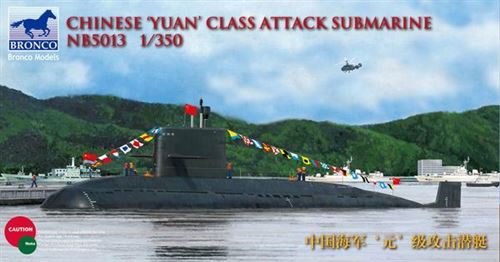 Chinese'yuan'class Attack Submarine - 1:350e - Bronco Models État correct N/A reconditionné disponible sur Fnac