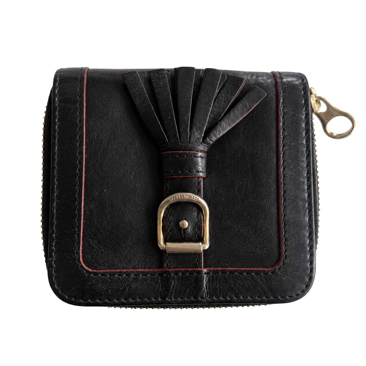 Chloé - Portefeuille vintage - Cuir - Noir - Femme Très bon état - 130,00 € Chloé - Portefeuille vintage - Cuir - Noir - Femme Très bon état reconditionné disponible sur Label Emmaüs