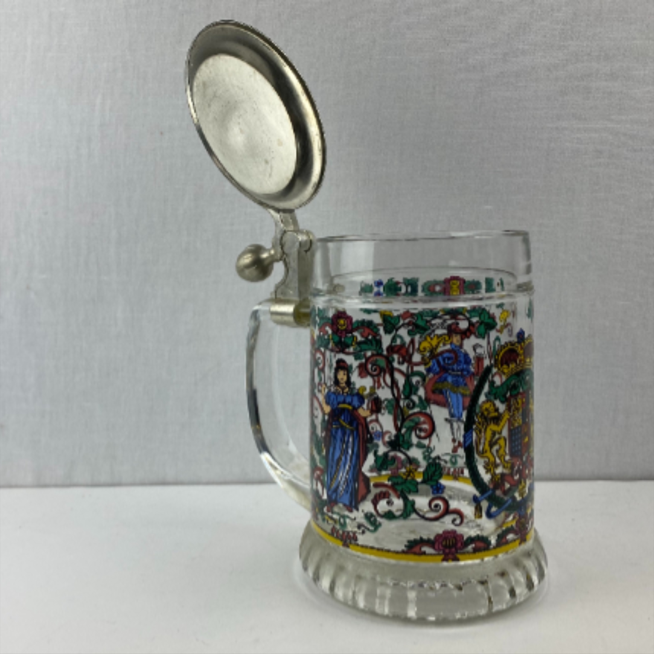 Chope à bière en verre épais Bon état reconditionné photo 2