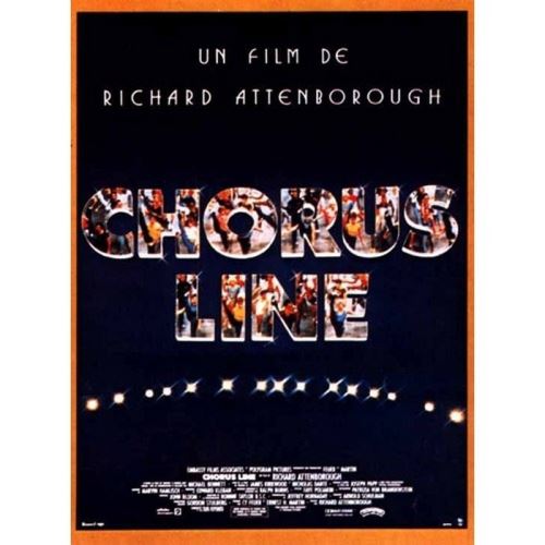 Chorus Line - affiche pliée - 116x158 cm - AFFICHE / POSTER État correct reconditionné disponible sur Fnac