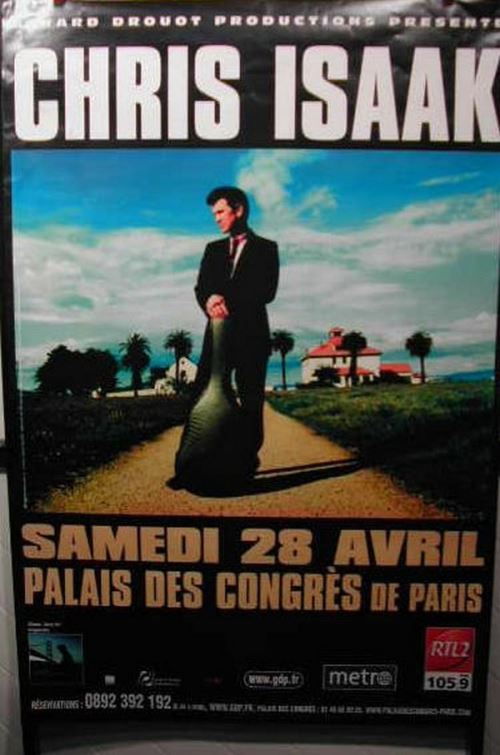 Acheter Chris Isaak - 80x120 cm - AFFICHE / POSTER État correct - 17,99 € Chris Isaak - 80x120 cm - AFFICHE / POSTER État correct N/A reconditionné disponible sur Fnac