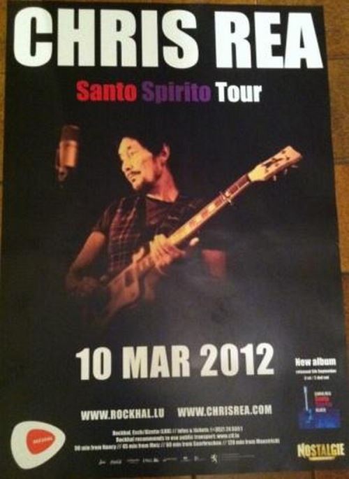 Chris REA - 70x100 cm - AFFICHE / POSTER État correct N/A reconditionné disponible sur Fnac