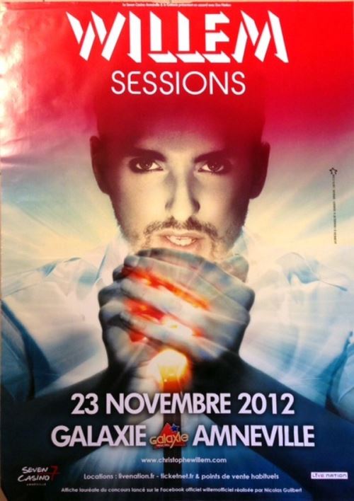 Christophe Willem - 80x120 cm - AFFICHE / POSTER État correct reconditionné disponible sur Fnac