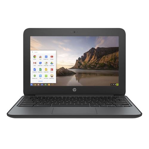 Chromebook HP x360 11 G4 EE 11,6" Ecran tactile Intel® Celeron 4 Go RAM 32 Go eMMC Noir Reconditionné État correct Hewlett-Packard reconditionné disponible sur Fnac