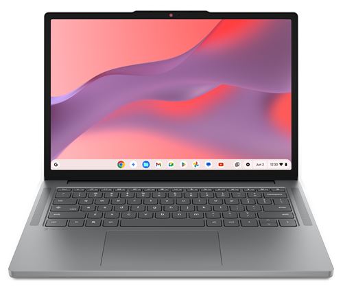 Chromebook Lenovo 14M8911 14" MediaTek Kompanio 8 Go RAM 128 Go SSD Noir et Gris État correct Lenovo reconditionné disponible sur Fnac