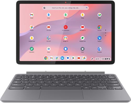Chromebook Lenovo Duet 11M889 10,95" MediaTek 8 Go RAM 128 Go eMMC Tactile Gris luna État correct Lenovo reconditionné disponible sur Fnac