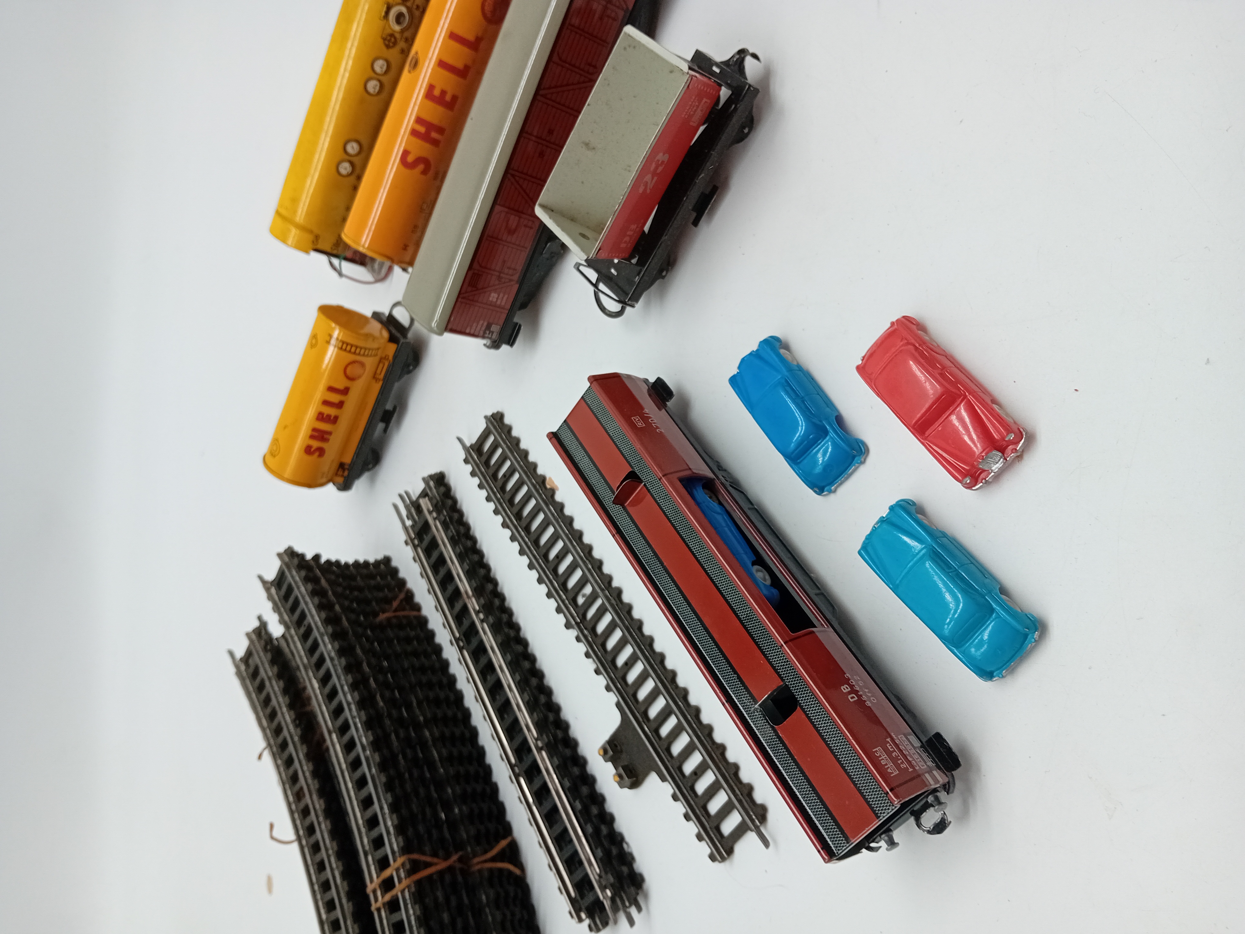 Voir photo 3 de Circuit De Train Miniature Ho Trix Vintage (b737) Circuit De Train Miniature Ho Trix Vintage (b737) reconditionné photo 3