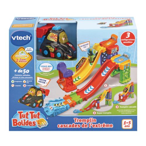 Circuit tremplin cascade de l'extrême Vtech Tut Tut Bolides État correct reconditionné disponible sur Fnac