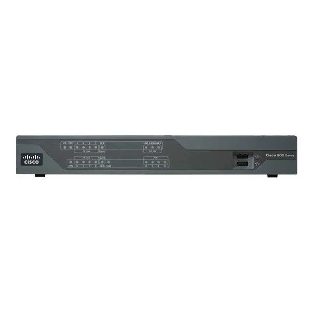 Cisco 891 Gigabit Ethernet Security Router Reconditionné Cisco reconditionné disponible sur Cdiscount Seconde Vie