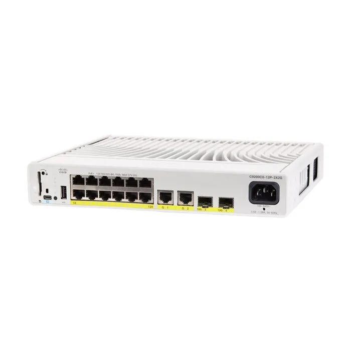 Cisco C9200CX-12P-2X2G-E Commutateurs Reconditionné - 1261,75 € Cisco C9200CX-12P-2X2G-E Commutateurs Reconditionné Cisco reconditionné disponible sur Cdiscount Seconde Vie