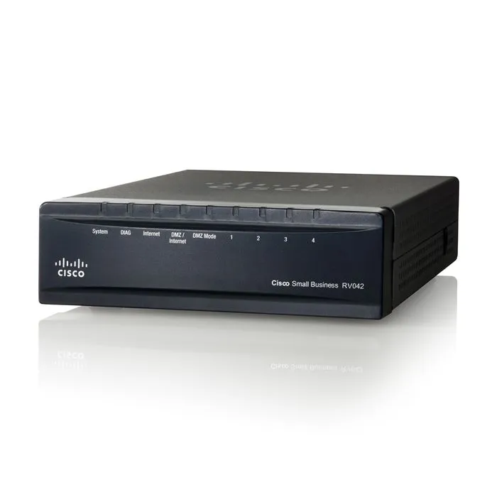 Cisco RV042 Dual WAN VPN Router Reconditionné Cisco reconditionné disponible sur Cdiscount Seconde Vie