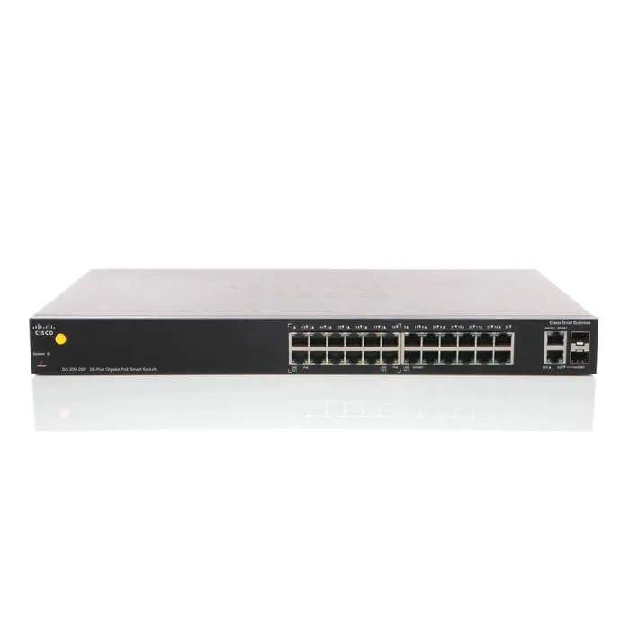 Cisco SG200-26P 26 Ports Gigabit PoE Smart Switch Reconditionné Reconditionné Cisco reconditionné disponible sur Cdiscount Seconde Vie | Dero