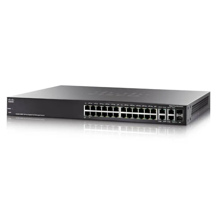Cisco SG300-28MP 28 Ports Gigabit PoE+ Switch Manageable L3 Reconditionné Reconditionné Cisco reconditionné disponible sur Cdiscount Seconde Vie | Dero