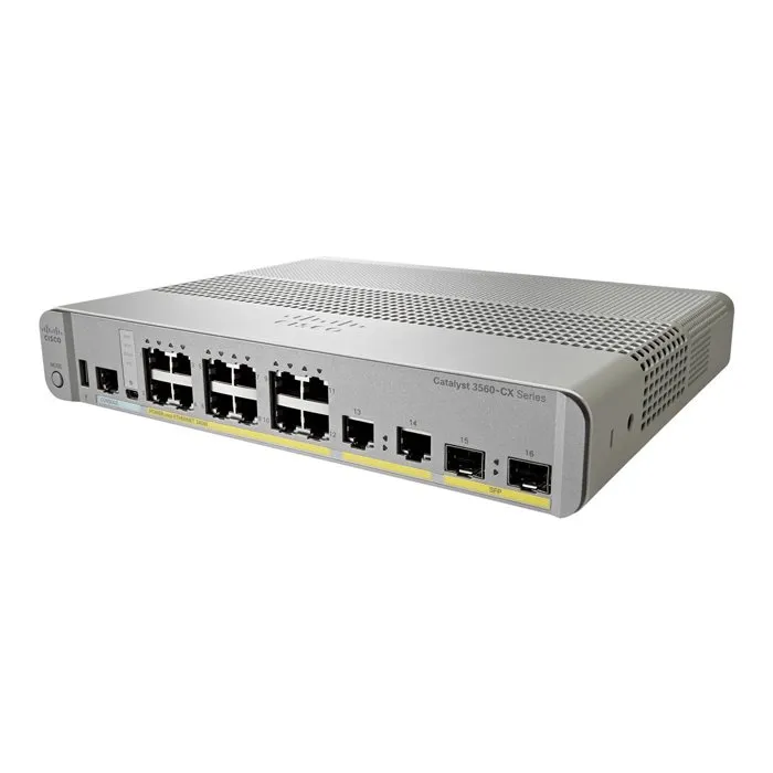 Cisco WS-C3560CX-12PC-S Commutateurs Reconditionné - 297,67 € Cisco WS-C3560CX-12PC-S Commutateurs Reconditionné Cisco reconditionné disponible sur Cdiscount Seconde Vie